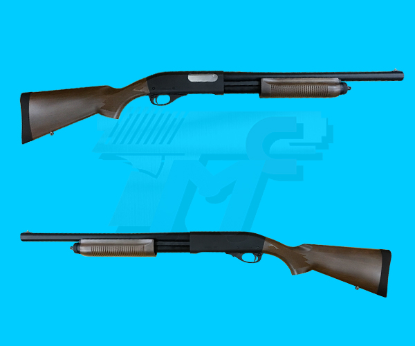 Tokyo Marui M870 Shotgun (Wood Color Type) - Click Image to Close